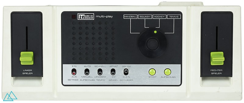 Top view 1977 dedicated video game console Music Leader tele-play