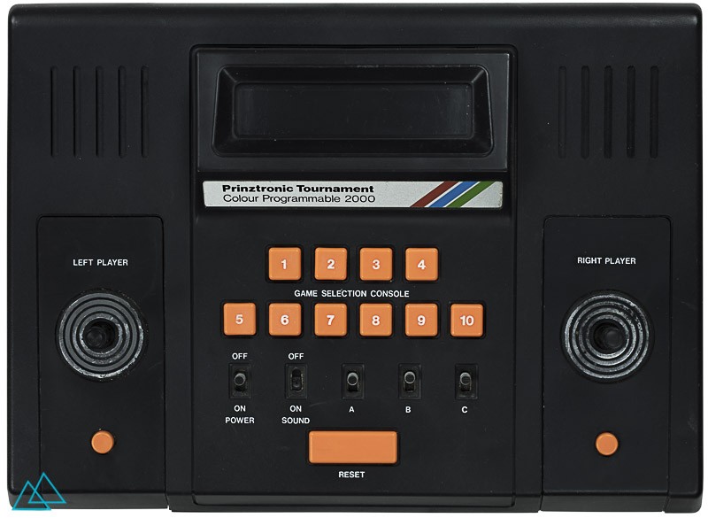 Top view PC-50x video game console Prinztronic Tournament Colour Programmable 2000
