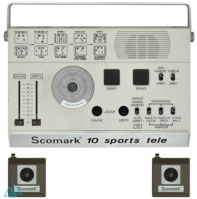 Dedicated video game console Scomark 10 Sports Tele