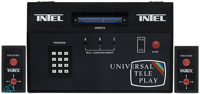 Top view PC-50x video game console INTerELektronik GmbH (Intel) Universal Tele-play (D-744/34)