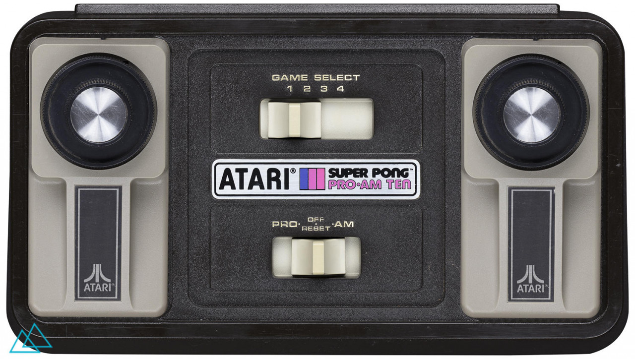 Dedicated video game console Atari Super Pong PRO AM TEN