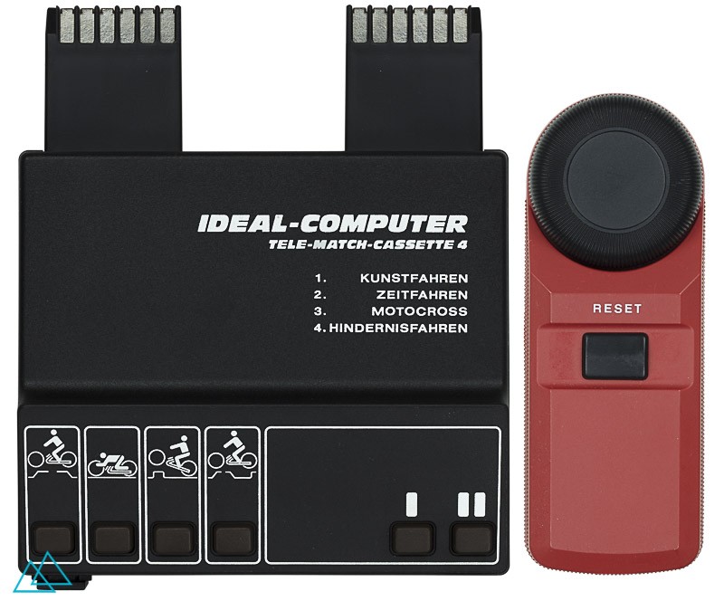 Dedicated video game console ITT Schaub-Lorenz Ideal Computer Tele-Match Cassette 4